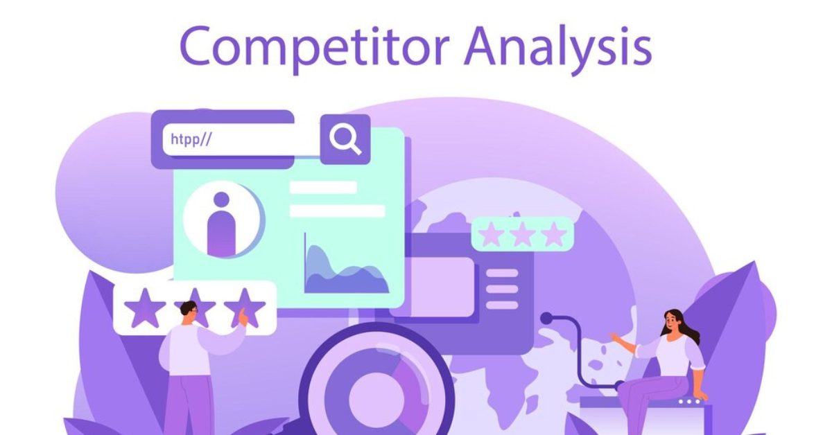 competitor analysis by evaluating online data, user ratings, and performance insights to understand market position.